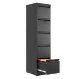 FLIXELIO 5 Drawer File Cabinet with Lock,Metal File Cabinet for Home Office