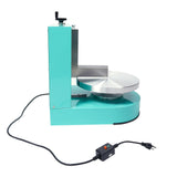 Automatic Cake Decorating Machine, 110-220V Birthday Cake Cream Smooth Coating Machine with Adjustable Rotating Speed for 4-12 inch Cakes (Green, 200, Watts)