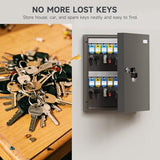 Security Key Holder Lockbox for Home, Garage, Car Key Storage for School, Small Office, Valets, Hotels