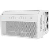 Keystone Energy Star 8,000 BTU Window Mounted Inverter Air Conditioner with Supplemental Heat, Quiet High Efficiency Window AC Unit with Remote for Apartment, Medium Rooms up to 350-Sq. Ft.