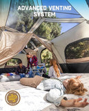 FanttikOutdoor Zeta C12 Pro Max Instant Cabin Tent & FanttikOutdoor Beta C6 Apex SUV Tent