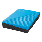 WD 5TB My Passport, Portable External Hard Drive, Blue, Backup Software with Defense Against ransomware
