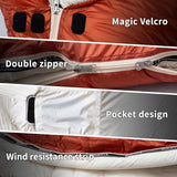 BUERTS Down Sleeping Bags for Adults, Premium 680FP Down Fill Backpacking Sleeping Bag for Cold Weather for Camping, Hiking and Traveling, Comes with Compression Sack.