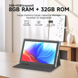 Tablet 7Inch Android 14.0 with Protective Case,3GBRAM+ 32GB ROM, IPS Screen