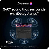 LG Gram 16 Laptop 2026, AMD Ryzen AI 7 445 CPU, 16GB RAM 7467 MHz, 1TB SSD