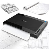 Auto-Scan, Document & Photo & Book Scanner, Design for Library, School and Soho. Supports Windows & Mac