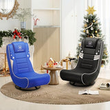 GTPLAYER Floor Gaming Chair Foldable Swivel Floor Chairs for Kids Boys Comfy Video Game Seat with 360° Multipurpose for Gamers, Bedroom or Game Room