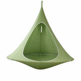 QZQHNYJ Hammocks Swing, Hanging Chair, Hammock Frame, Outdoor Camping, Leisure, Hanging, Sofa Tent for Two People, Multi-Person Villa