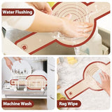 Silicone Bread Sling, 2PCS Non-Stick Oval and Round Bread Sling for Dutch Oven, Reusable Sourdough Tools & Bread Baking Supplies