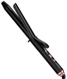 FARERY Long Barrel Curling Iron 1 Inch, Ceramic Curling Iron for Thin Hair, Infused Argan Oil & Keratin, Long Lasting Styling, 11 Adjustable Temp, Include Clips & Silicone Pad