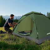 JAICOM 2 Person Camping Tent - Lightweight Backpacking Tent, Waterproof Windproof Easy Setup Hiking Tent, Suitable for Outdoor, Family, Camping, Hunting, Mountaineering Travel