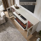 75 Inch Electric Fireplace TV Stand