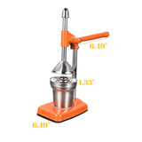 Manual Orange Juicer, Hand Press Citrus Juicer Lemon Squeezer with Cup Countertop Squeezer for Fresh Orange Juice, Easy to Clean
