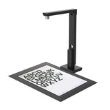 Document Camera, Portable Document Scanner 1200 Pro 12MP Fast Scan 1s/Pa Paper Protection No Jams/No Scratches for Live Demo, Distance