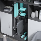 Leg Stretcher, Split Stretching Equipment for Flexibility, 330lbs Heavy Duty Split Machine for Yoga, Dance and Gymnastics, Leg Stretching Training Machine for Home Gym (Cyan) WPORDE