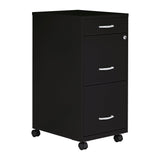 Lorell LYS SOHO Box/File/File 3-Drawer Mobile File Cabinet