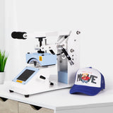 PYD Life 3 in 1 Mini Combo Heat Press Machine for Label Tag 5.8 x 5.8 Inch Light Blue