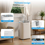 ZAFRO Portable Air Conditioners, 12000 BTU (8000 BTU SACC)
