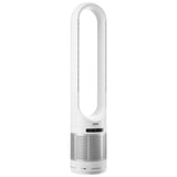 VEVOR Tower Fan Bladeless, 15.4ft/s Velocity Floor Fan that Blows Cold Air, 80° Oscillating 8-Speed Fans, 8H Timer, Standing Fans with H13 HEPA Filtration, Remote Control & Air Purification Mode
