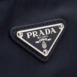 Prada Unisex Medium Black Tessuto Nylon Messenger Crossbody Handbag