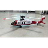 RC Helicopter, UH-60 2.4G 5CH Flybarless Brushless Scale RC Aircraft with Altitude Hold, Optical Flow Positioning & One-Key Inverted Flight for Indoor and Outdoor Play, Gift for Adult (RTF)