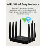 Bloepum Router Wireless Switch Speed 1200Mbps