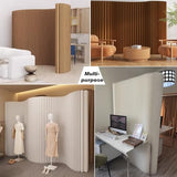 This Custom Folding Paper Room Divider Privacy Screen, Lightweight Portable Partition