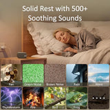 Hotmoon Luna Pro Smart Sound Machine, Dual-Stage Alarm, 507 Sounds, Plug in