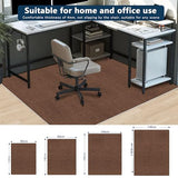 Tile Floor, 48"x36" Computer Gaming Rolling Chair Mat Anti-Slip Washable Noise Reduction Protect Floors