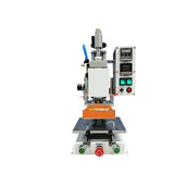 Hot Foil Stamping Machine, Multifunctional Pneumatic Stamping Machine with Heat Transfer Press and Optional Aluminum Foil Holder for Leather Paper and Wood(01)