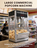 16oz Commercial Popcorn Machine, Large Countertop Popcorn Maker