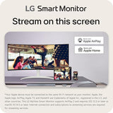 LG 34SR60QC-W 34-inch QHD (3440x1440) Curved Smart Monitor with Streaming