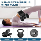 Hip Thrust Belt - Dumbbell Hip Thrust Belt - Premium Leather Thickened & Widen, Comfortable (Black)