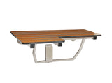 Seachrome SSR-320225-PT 32-inch ADA Folding Shower Seat Right-Handed, Teak