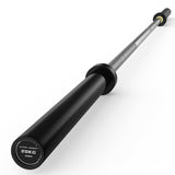 7FT Olympic Barbell 45 lb Barbell 2 INCH 1000lbs Capacity Olympic Bar with Moderate Knurling For Squats Curls Deadlifts Silver and Black