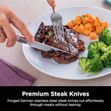 Ninja® NeverDull™ 15-Pc Wood Series Knife Block, Stainless/Walnut, K52015
