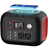 ENOFLO Portable Power Station 300W, 228Wh Solar Generator with 110V Pure Sine Wave AC Outlet, Backup Lithium Battery Generator for CPAP Outdoor RV Camping Emergency Home Use