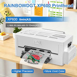 RAINBOWDGT Peacock 33 DTF Printer A3 XP600 Garment Printer
