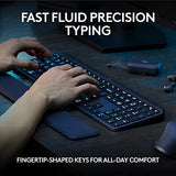 Logitech MX Keys S Wireless Keyboard, Low Profile, Fluid Precise Quiet Typing, Programmable Keys, Backlighting