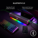 Razer Leviathan V2 X PC Soundbar with Full-Range Drivers - Compact Design - Chroma RGB - USB Type C Power and Audio Delivery