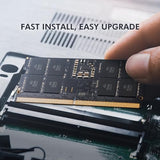 TEAMGROUP Elite SODIMM DDR5 32GB 5600Mhz (PC5-44800) CL46 Non-ECC Unbuffered 1.1V 262 Pin Laptop Memory Module Ram