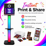 DSLR Photo Booth Machine, Instant Photobooth, 15.6inch Touchscreen