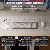 nuphy Node100 Wireless Mechanical Keyboard, Hot Swappable Custom Low Profile Keyboard