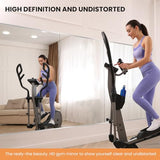 pertetey 95 x 40 in Home Gym Mirrors, Frameless, 2-Pack