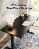Electric Standing Desk, Whole Piece Desktop, Adjustable Height Computer Desks,