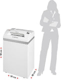 Cross Cut Paper Shredder; Shreds 21-25 Papers per Pass; Accepts Paper Clips, Staples, Credit Cards