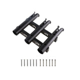 Plastic Fishing Rod Holder for Boat, Pontoon, Sailboat, Inflatable, 360° Adjustable, Easy Mounting, Marine Grade