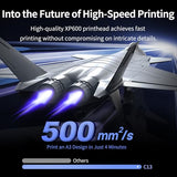 DXZ A3 DTF Printer with Shaker Oven & Air Purifier, High-Speed F1080 Printhead, 24/7 Auto-Maintenance, 4.5” LED Multi-Function Touch Screen, 13'' Apparel T-Shirt Printing Machine