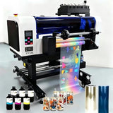 YXSM A3+ Dual XP600 UV DTF Sticker Printer for Glass Acrylic Metal Woden
