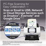 Wireless Network Color Document Scanner for PC and Mac with Duplex Scanning,Computer-Free Function